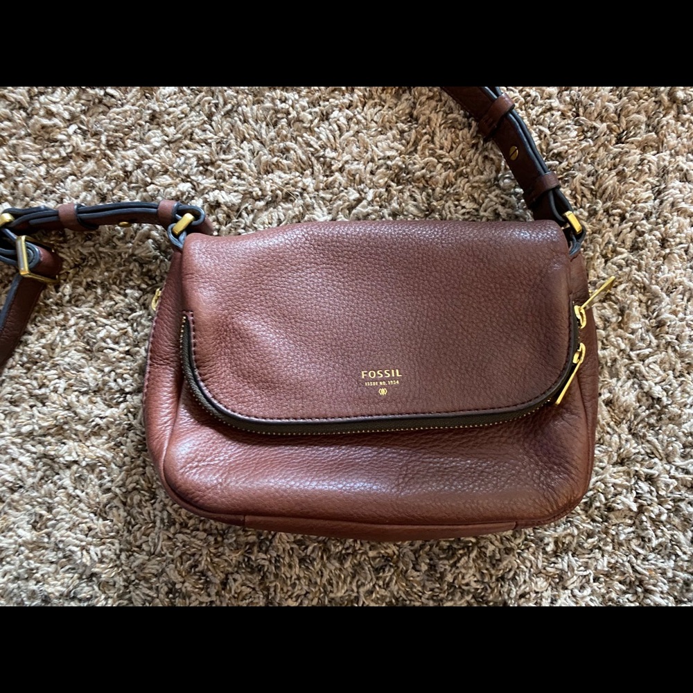 Small Fossil Crossbody